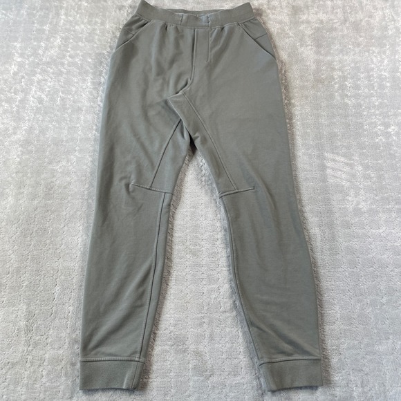 Lululemon City Sweat Joggers Pants Mens XS Green Comfy Lounge Activewear - Picture 1 of 10